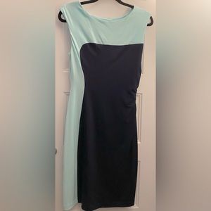 Sleeveless straight lined, professional wear dress, size 6